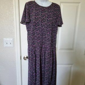 Floral midi dress
